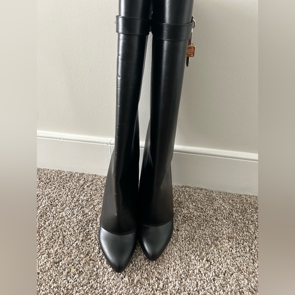 Givenchy shark lock boots